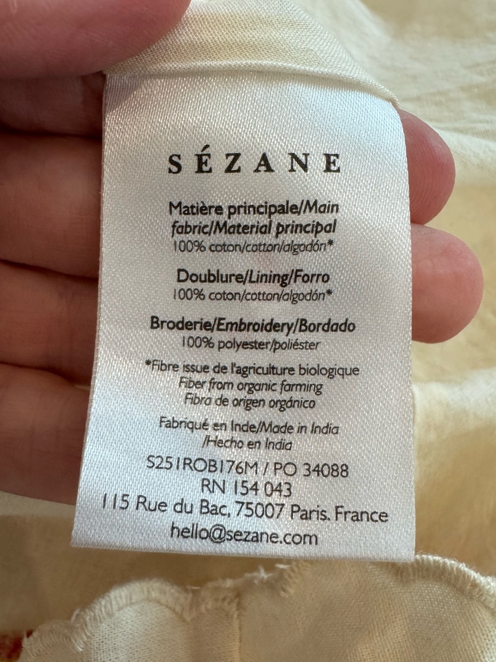 Sezane x Andion Zelie Dress - Picture 10 of 13